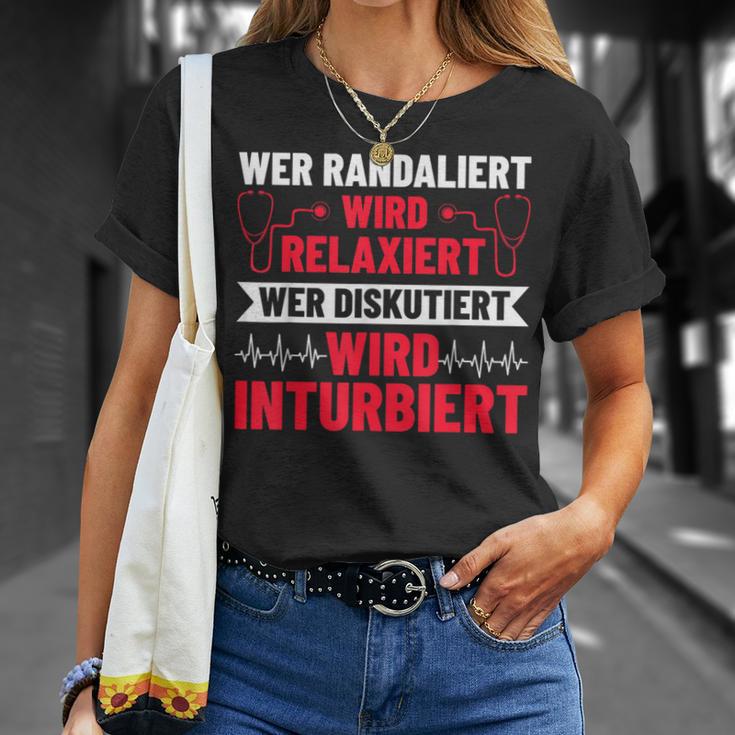 Emergency Doctor Costume Emergency Doctor Paramedic Rescue Assistant T-Shirt Geschenke für Sie