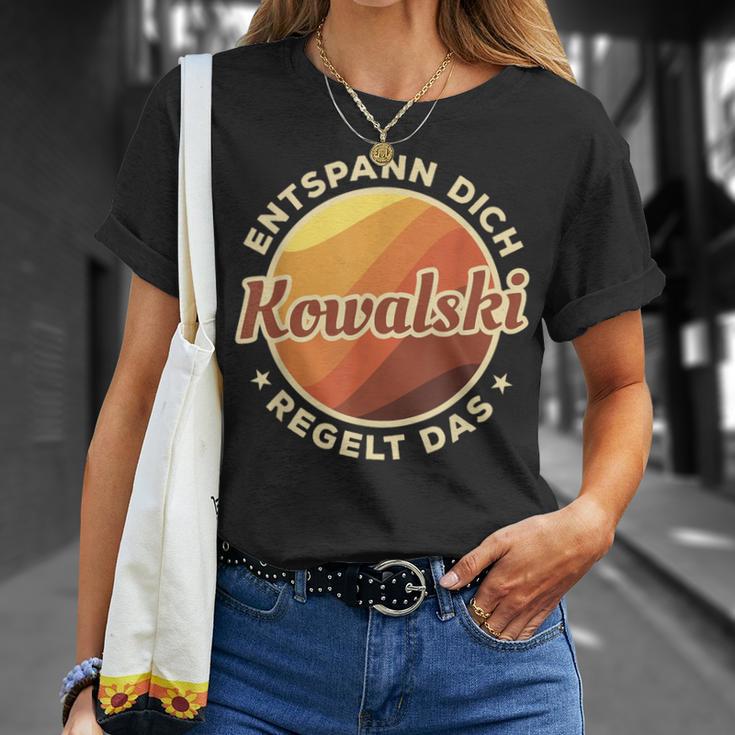 Entspann Dich Kowalski Regelt Das T-Shirt Geschenke für Sie