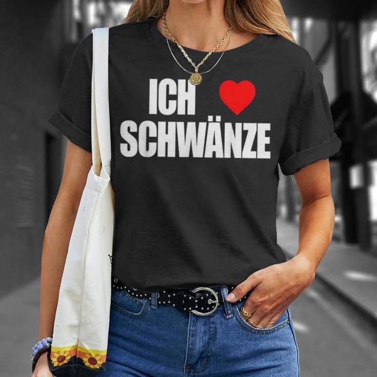 Erotic Ich Liebe Schweiste Ich Liebe Tail T-Shirt Geschenke für Sie