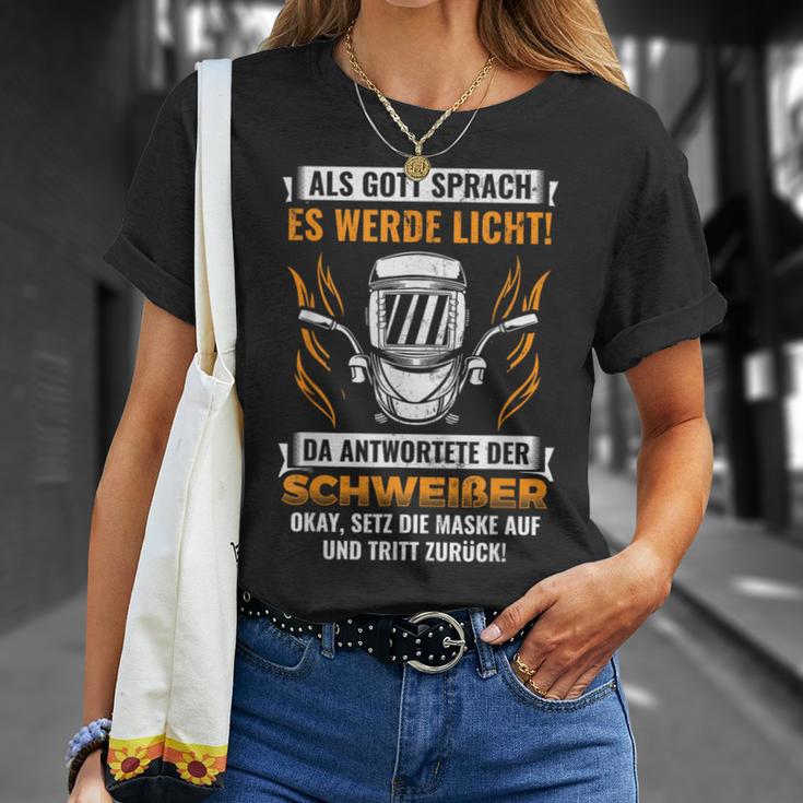 Es Werde Licht Welder Metallbau Welding T-Shirt Geschenke für Sie