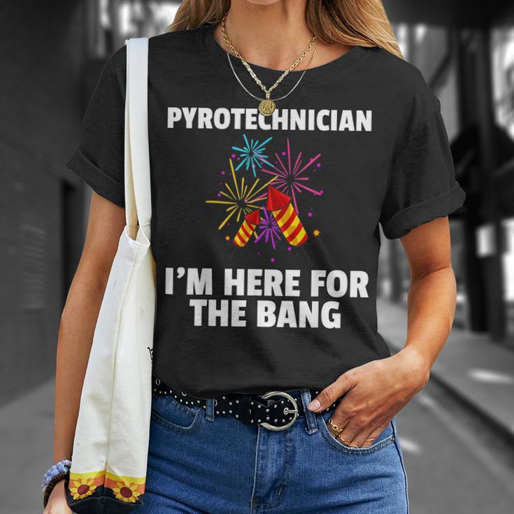 Fireworks Pyrotechnic Pyrotechnic Pyro T-Shirt Geschenke für Sie