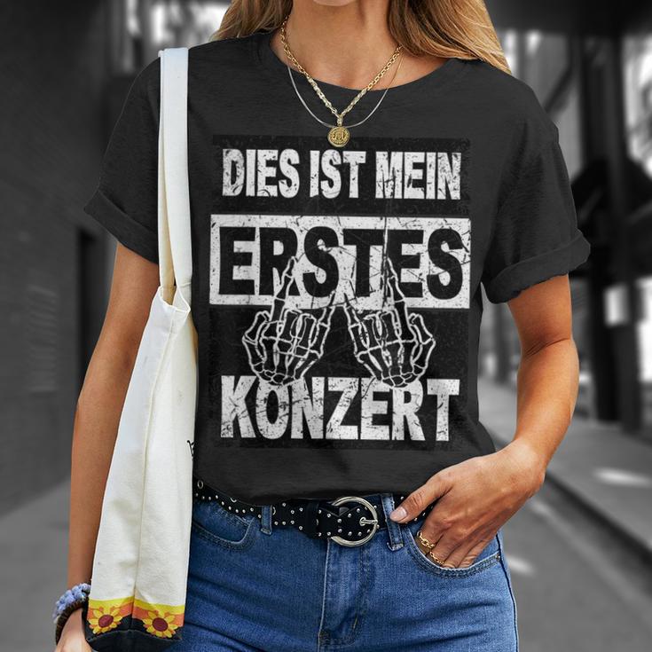 First Concert Dies Ist Mein Konzert Outfit Children's Women's T-Shirt Geschenke für Sie