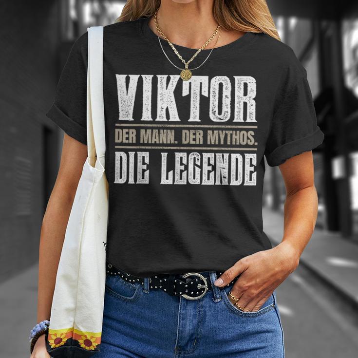 First Nameiktor Nameiktor T-Shirt Geschenke für Sie