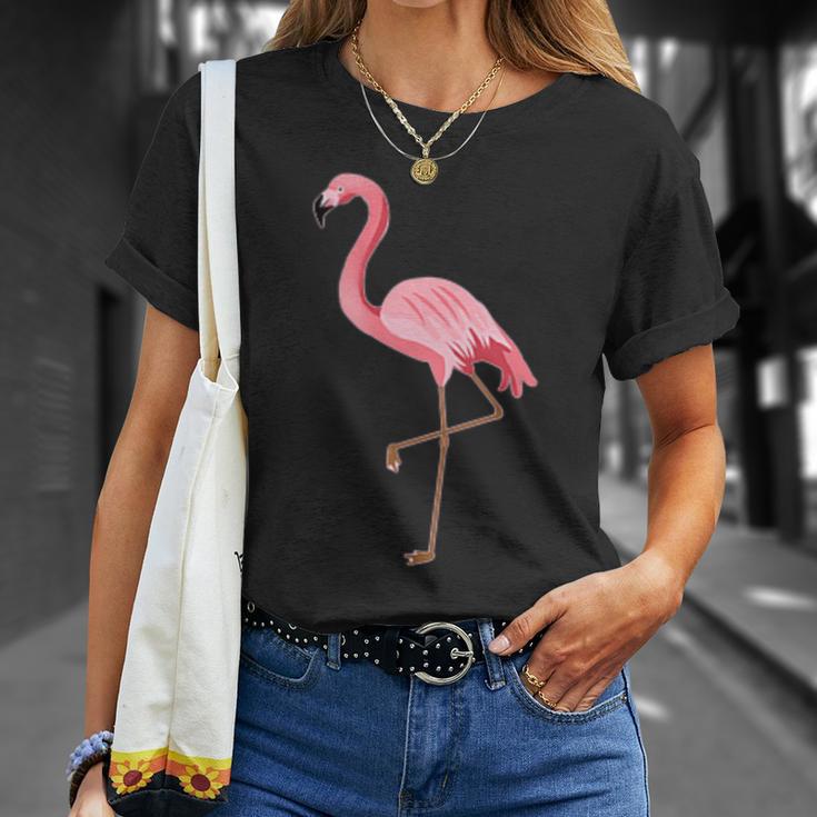 Flamingo Pocket Pink Flamingo Logo T-Shirt Geschenke für Sie