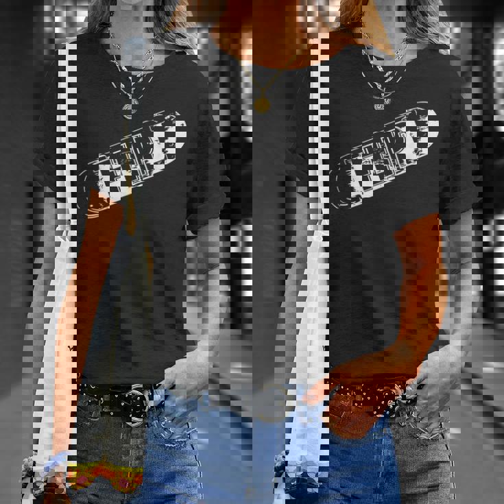 Flip Cool Skateboard Skate Skateboarding Skater T-Shirt Gifts for Her