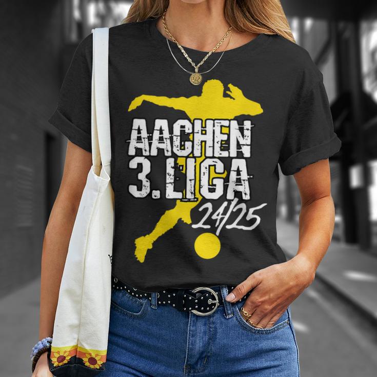 Football Kicken Club Aachen Fan Home Rhineland Rise T-Shirt Geschenke für Sie