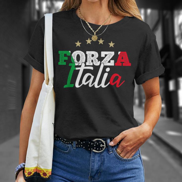 Forza Italia For Italian Football Fans T-Shirt Geschenke für Sie