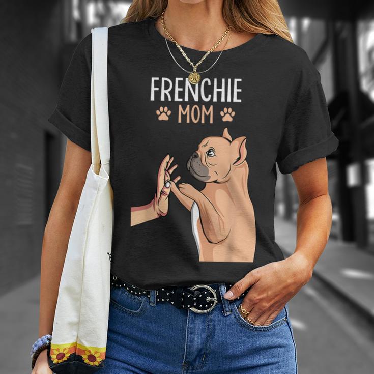 French Bulldog Mama Frenchie Mom Dogs Female T-Shirt Geschenke für Sie