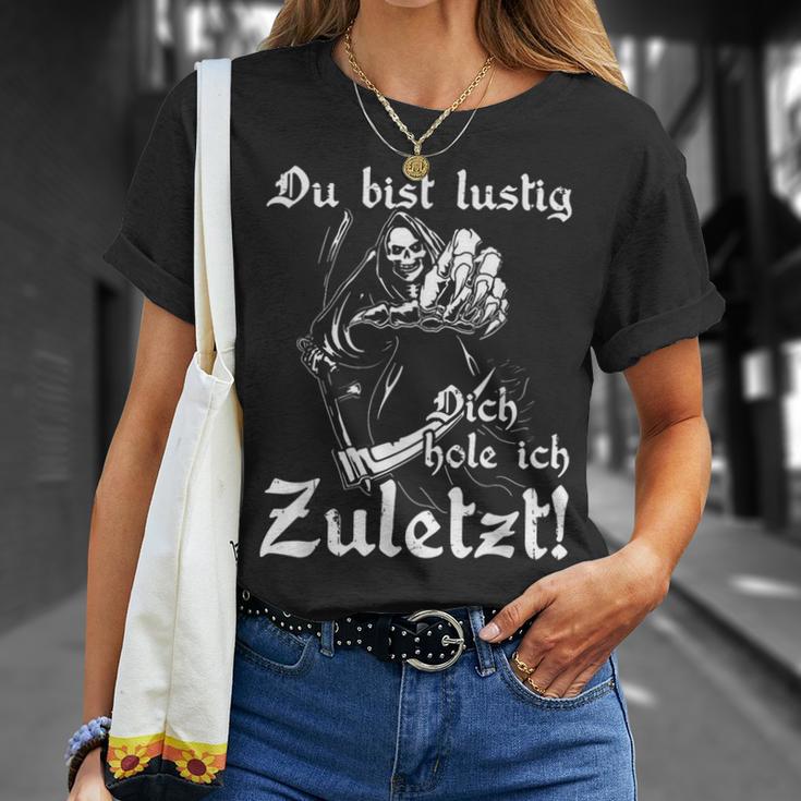 Biker Rocker Du Bist Lustig Dich Hole Ich Last T-Shirt Geschenke für Sie