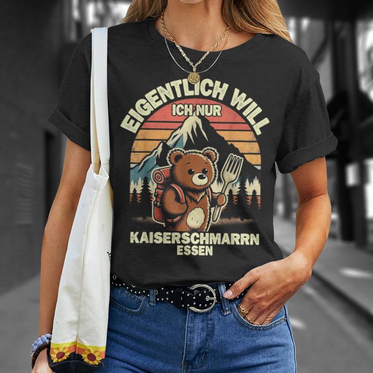 Eigentlich Will Ich Nur Kaiserschmarrn Essen T-Shirt Geschenke für Sie