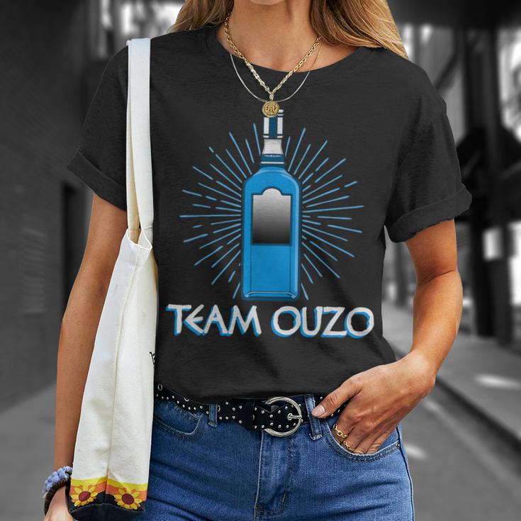 Greek Schnapps Greece Team Ouzo T-Shirt Geschenke für Sie