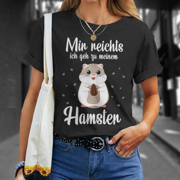 Hamster Mama Mir Reichts Ich Geh Zu Meinem Hamster T-Shirt Geschenke für Sie