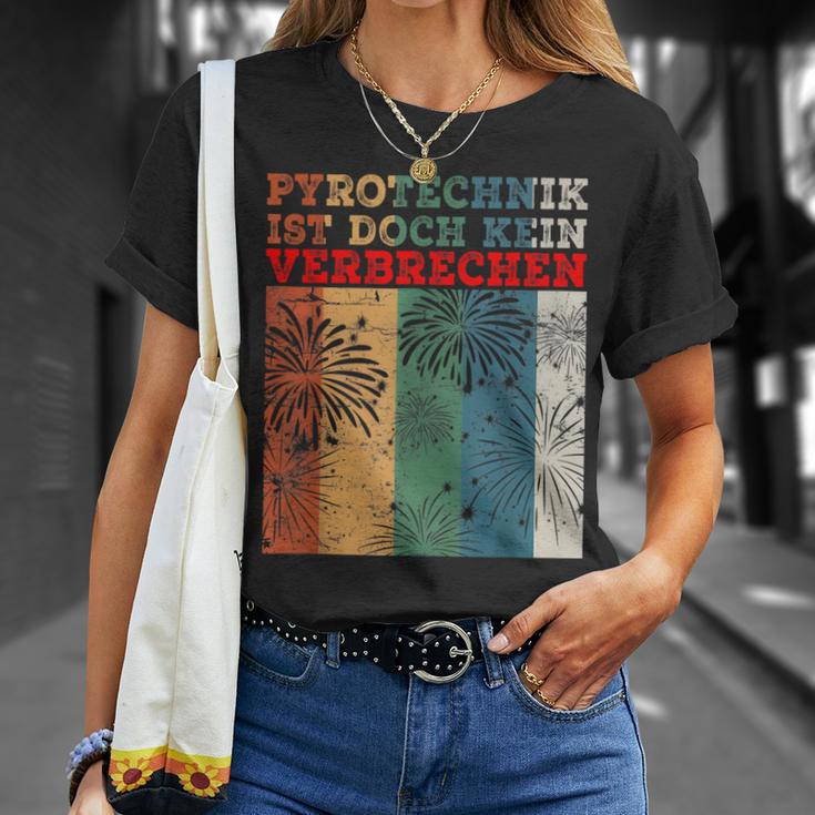 Pyrotechnik Ist Doch Keinerbrechen Feuerwerk T-Shirt Geschenke für Sie