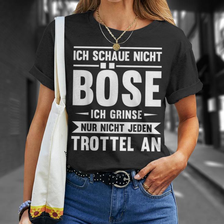 Saying Ich Schaue Nicht Nöse Humor T-Shirt Geschenke für Sie