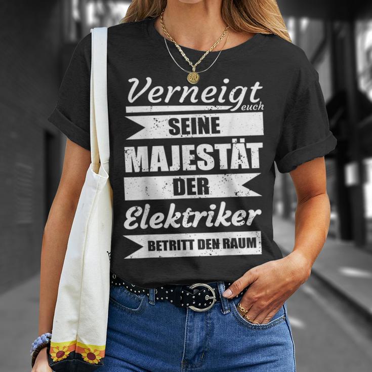 Sayings Seeine Majestät Der Elektrokerker T-Shirt Geschenke für Sie