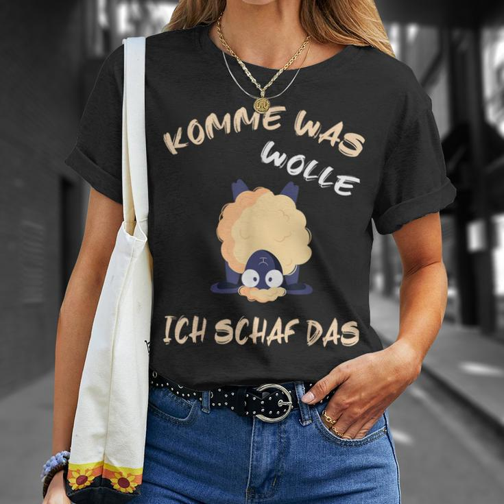 Word Game With Sheep Komme Was Wolle Ich Schaf Das T-Shirt Geschenke für Sie