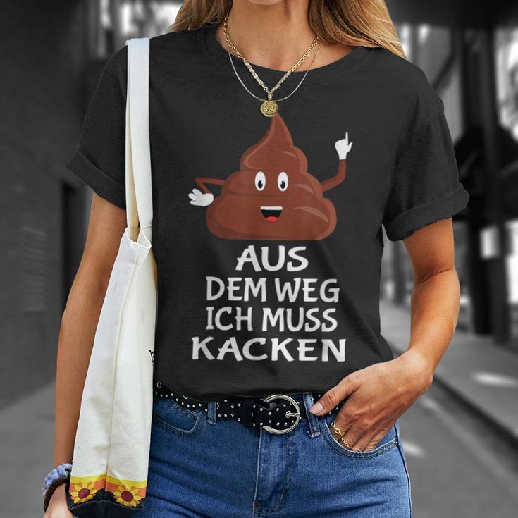 Furzen Pupsen Aus Dem Weg Ich Muss Kacken T-Shirt Geschenke für Sie