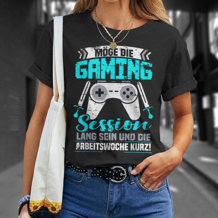 Gamer Zocker Games Pc Gaming Slogan T-Shirt Geschenke für Sie