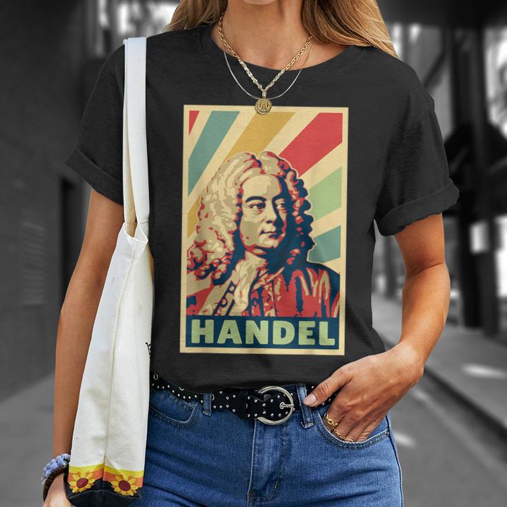 Georg Friedrich Händelintage Colours T-Shirt Geschenke für Sie