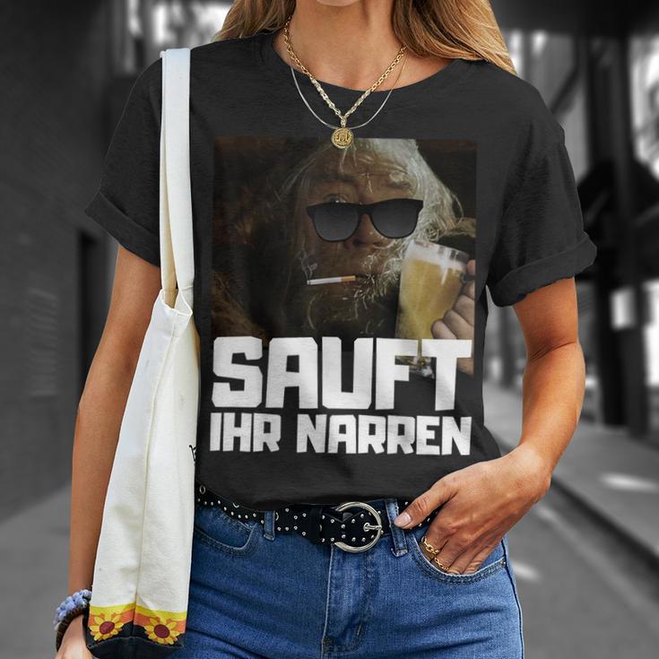 Gönndalf Sauft Ihr Narren T-Shirt Geschenke für Sie