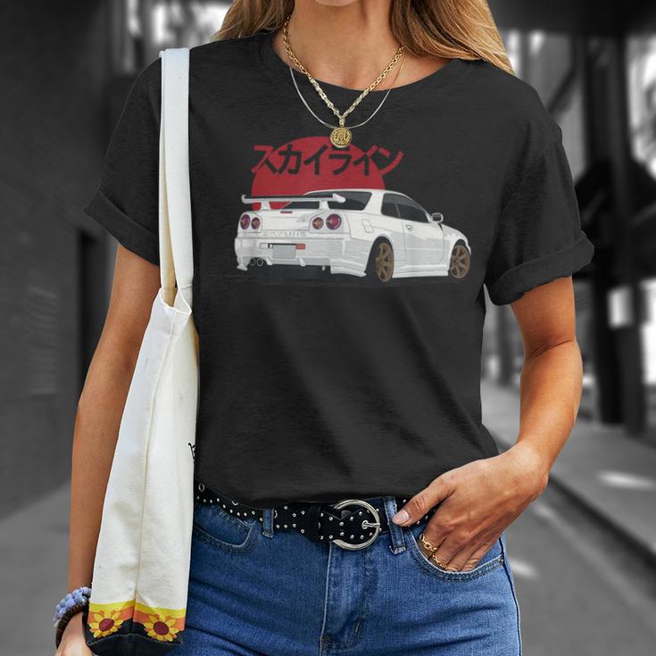 Gt Or 34 Jdm Skyline T-Shirt Geschenke für Sie