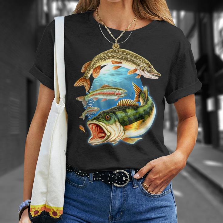 Guter Fang 3 Fisch T-Shirt Geschenke für Sie