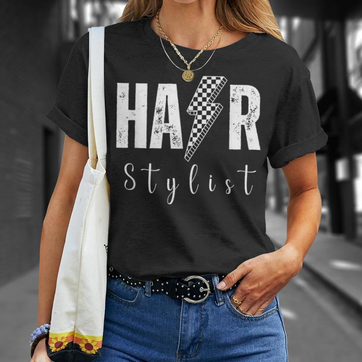Hairdresser Hairstylists Hairstyling Beautician Hair Salon T-Shirt Gifts for Her