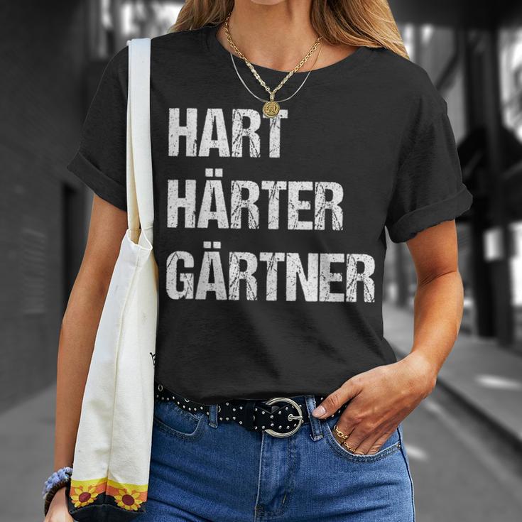 Hard Hardener Gardener Landscape Gardenerintage T-Shirt Geschenke für Sie