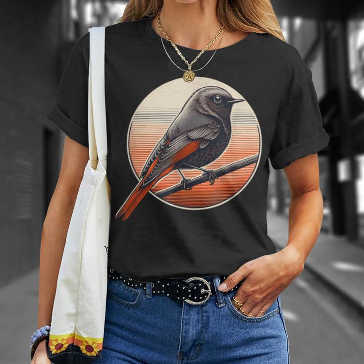 Hausrotschwanz Rotschwänzchen Gartenvögel Singvögel T-Shirt Geschenke für Sie