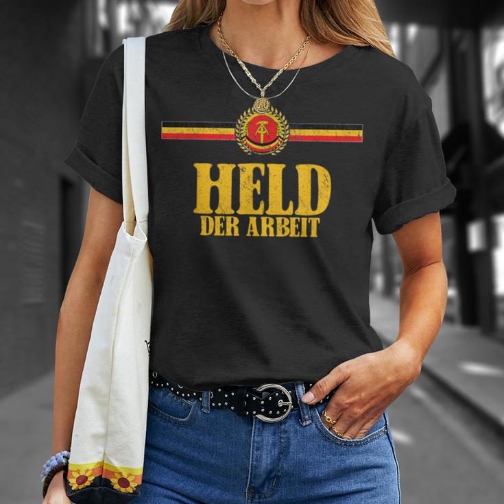 Held Der Arbeit Hammer & Compass East Germany Ddr T-Shirt Geschenke für Sie