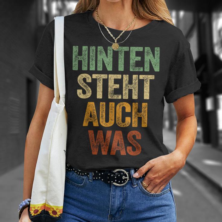 Hinten Steht Auch Was Saying Hinten Steht Auch Wat T-Shirt Geschenke für Sie