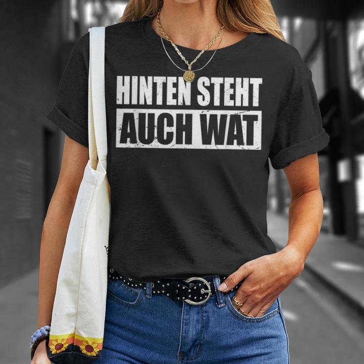 Hinterten Steht Auch Wat Berlinerian Dialekt Schnauze T-Shirt Geschenke für Sie