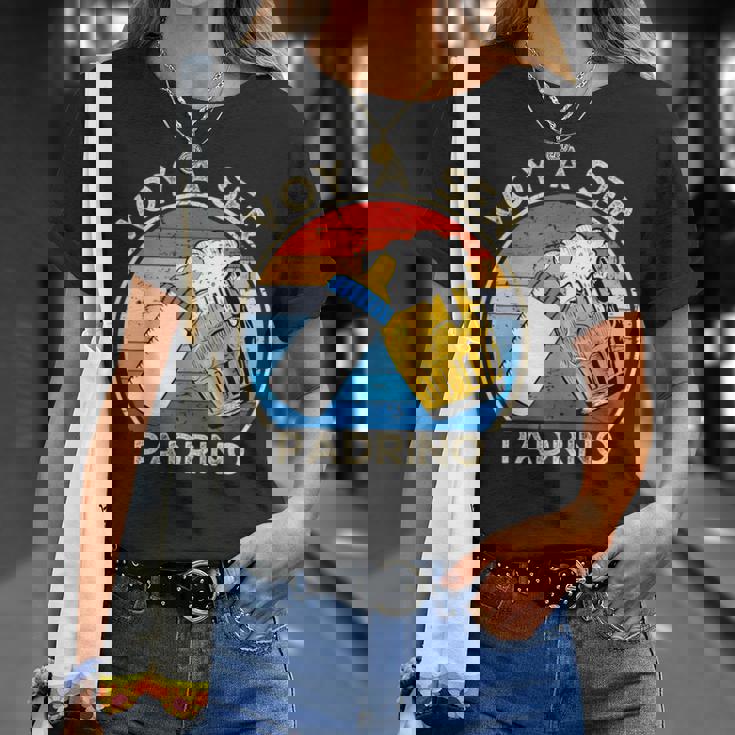 Hombre Padrinooy A Ser Padrino Camiseta unisex Regalos para ella