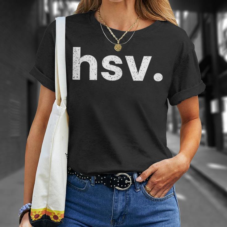 Hsv Huntsville Alabama Airport Code List Hsv S T-Shirt Geschenke für Sie