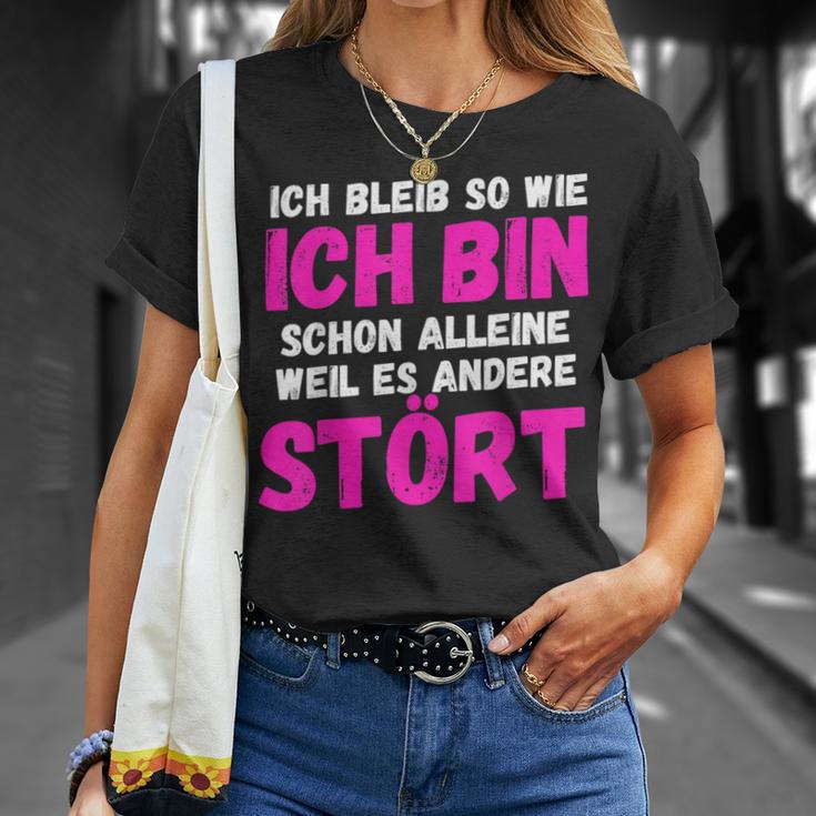 Humour Slogan Ich Bleibe So Wie Ich Bin T-Shirt Geschenke für Sie