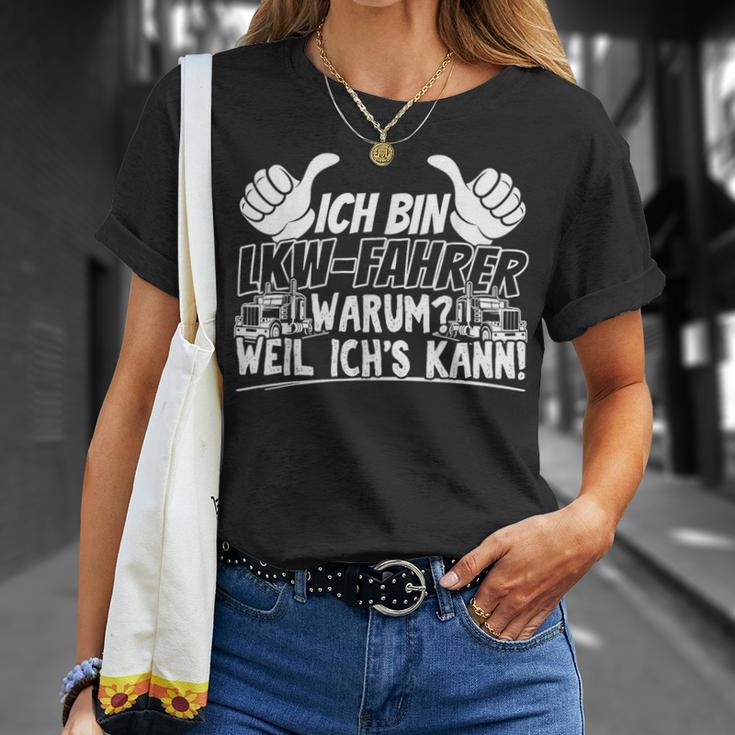 Ich Bin Ein Stolzer Lkw Driver Trucker Professional Driver T-Shirt Geschenke für Sie