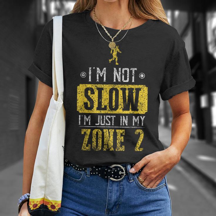 Ich Bin Nicht Langsam Ich Bin Nur In Meiner Zone 2 T-Shirt Geschenke für Sie