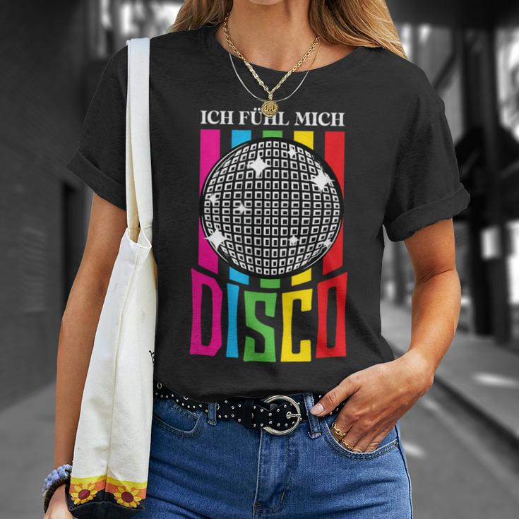 Ich Fühl Mich Disco Tanzen Musik Party T-Shirt Geschenke für Sie