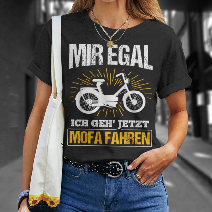 Ich Geh' Jetzt Mofa Fahren Moped Moped T-Shirt Geschenke für Sie