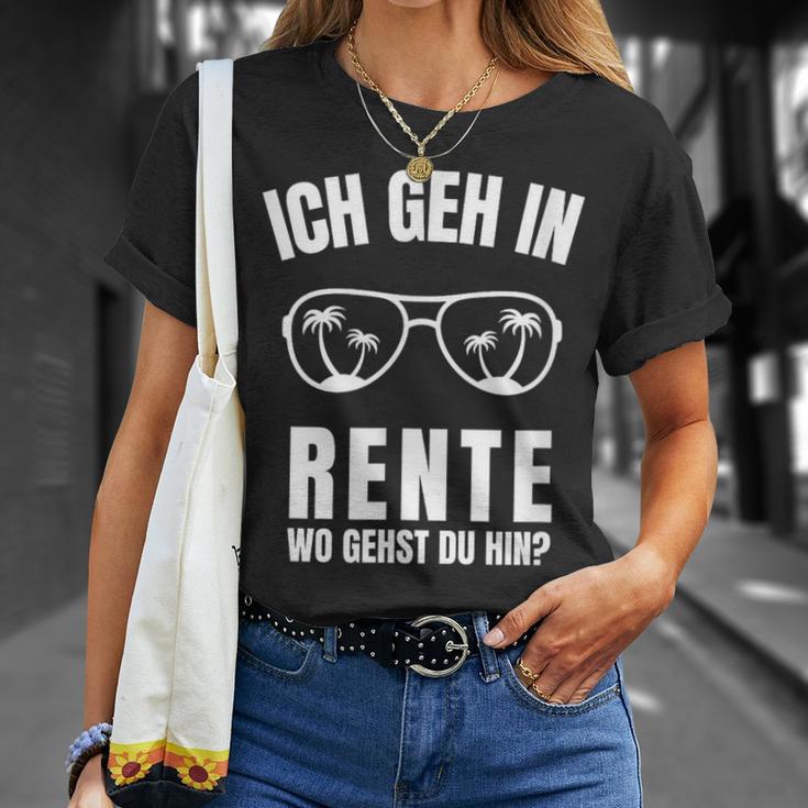 Ich Geh In Rente 2023 Retirement T-Shirt Geschenke für Sie