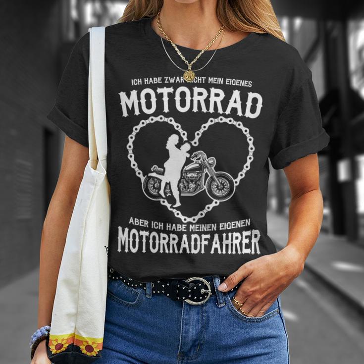 Ich Habe Zwar Nicht Mein Eigenes Motorrad Bikerin Women's T-Shirt Geschenke für Sie