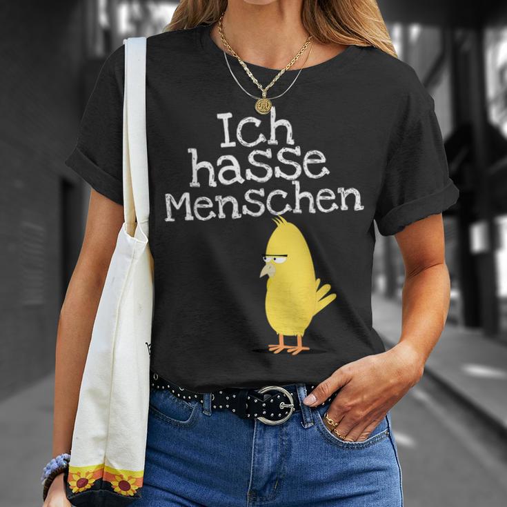 Ich Hasse Menschen Für Muffel T-Shirt Geschenke für Sie