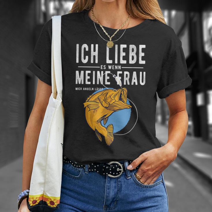 Ich Liebe Es Wenn Meine Frau Mich Fnelngehen Lässt T-Shirt Geschenke für Sie