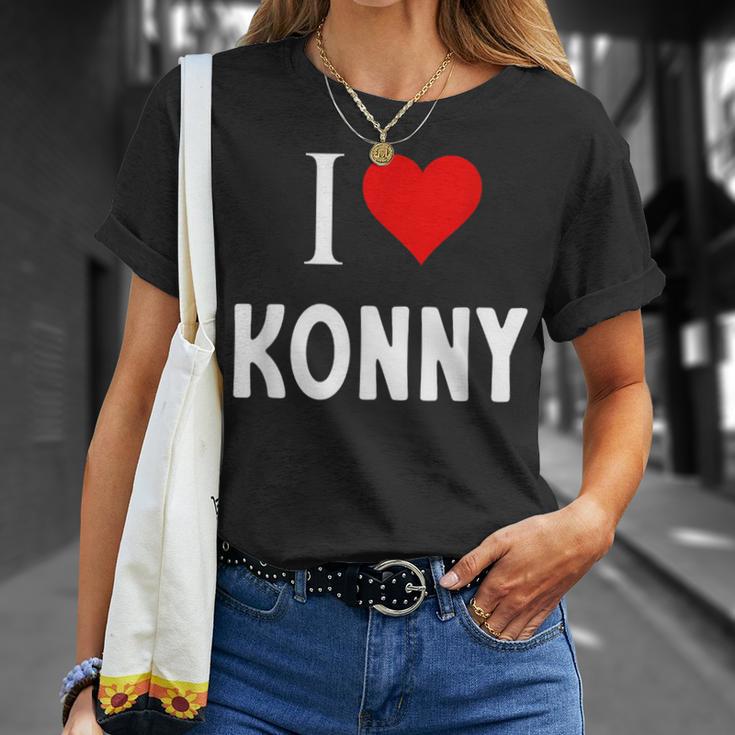 Ich Liebe Konny T-Shirt Geschenke für Sie