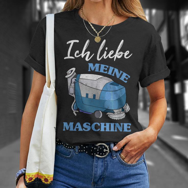 Ich Liebe Meine Putzmaschine Putzmann Ich Liebe Meine Putz T-Shirt Geschenke für Sie