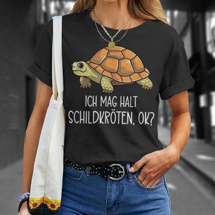 Ich Mag Halt Schildkröten Ok T-Shirt Geschenke für Sie