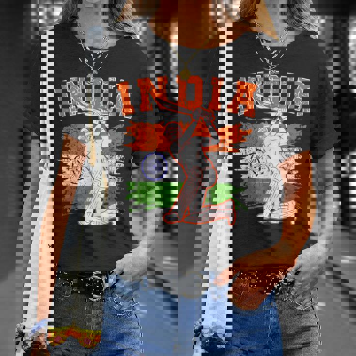 India Cricket Supporters Jersey Indian Cricket Fans T-Shirt Gifts for Her India Cricket Supporters Jersey Indian Cricket Fans T-Shirt Gifts for Her