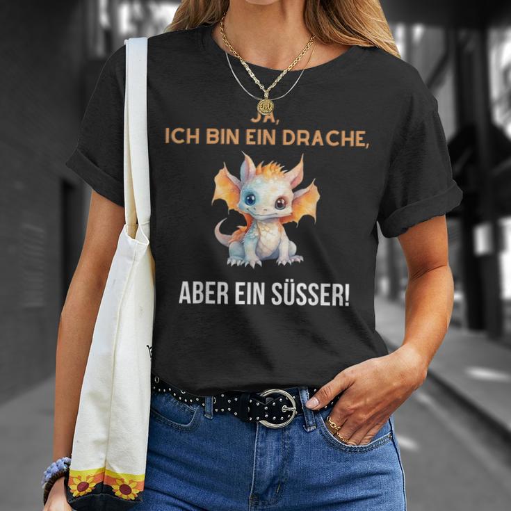 Ja Ich Bin Ein Drache Aber Ein Süsser T-Shirt Geschenke für Sie