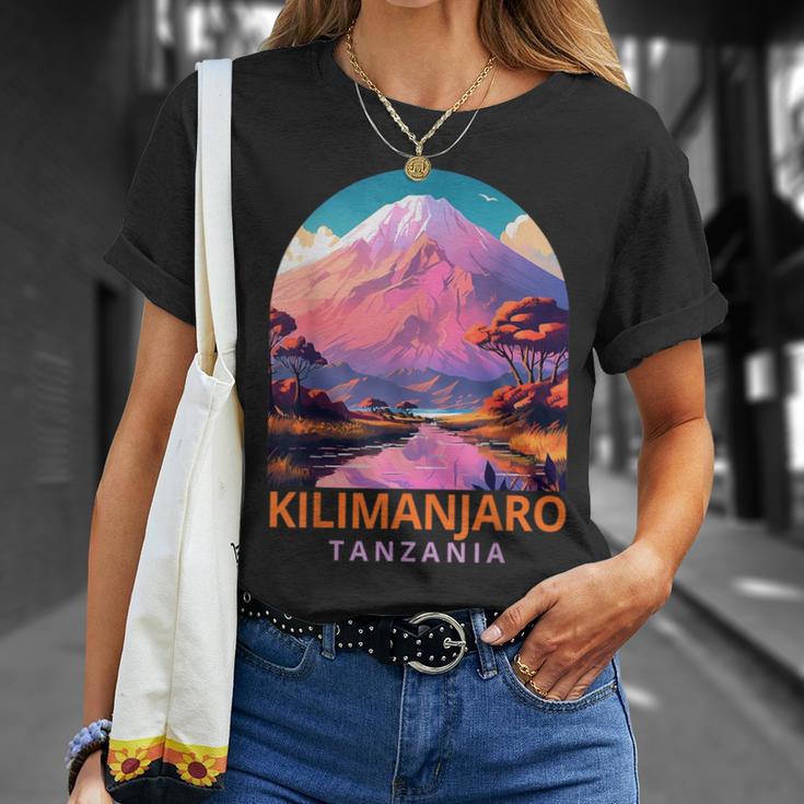 Kilimanjaro Travel Adventure Travel Kilimanjaro Tanzania T-Shirt Geschenke für Sie