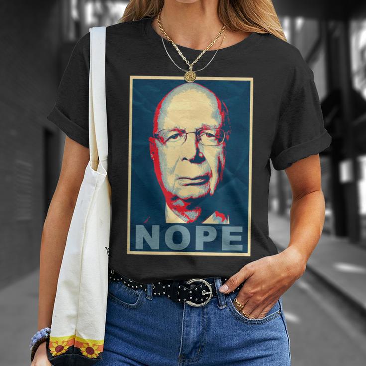 Klaus Schwab Nö T-Shirt Geschenke für Sie